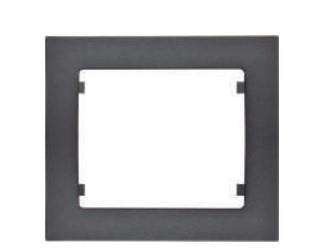 Marco simple, antracita Cosso serie Iris Plus